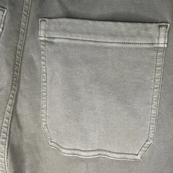 Spanx Stretch Twill Straight Leg Pull On Pants Olive Oil Green Women’s Size XL - Picture 3 of 12